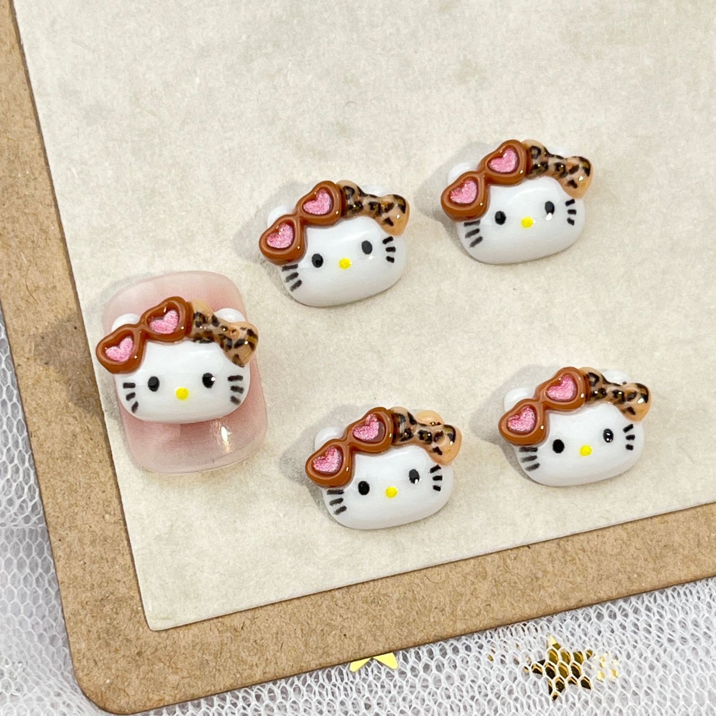 Hello Kitty Nail Charms – DIY Kawaii Nail